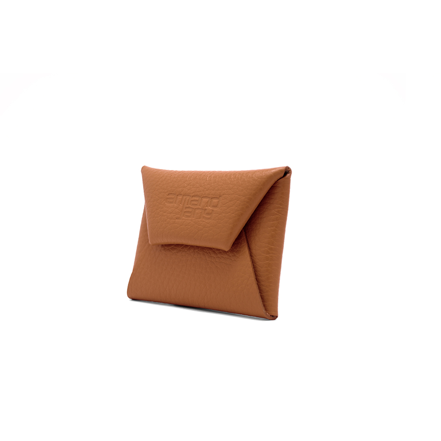Armand Jany Envelope Camel Purse